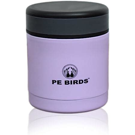PE BIRDS Sambar Jar Vacuum Insulated Stainless Steel Food Jar, Soup Jar ...