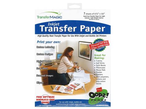 TransferMagic Ink Jet Transfer Paper 7 pc | Michaels