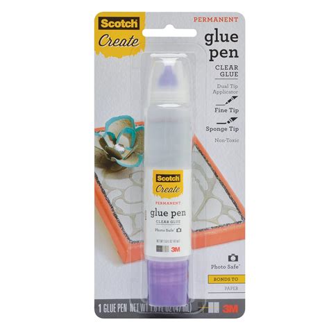 Scotch Create Glue Pen, 4 Packs, 1.6 oz/Pen, 6.4 oz Total (019-CFT ...