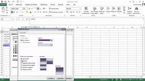 Como rellenar celdas en Excel 2013 - YouTube