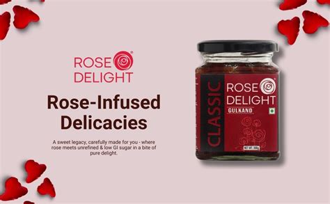 Rose Delight Gulkand - Classic: Premium Traditional Indian Sweet ...