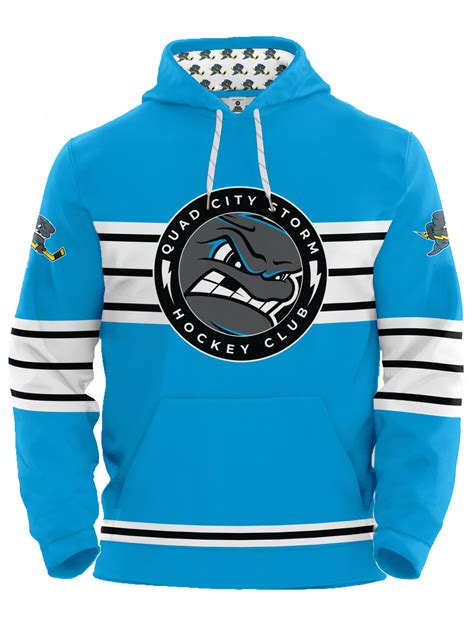 Quad City Storm Hockey Hoodie - Quad City Storm Team Store