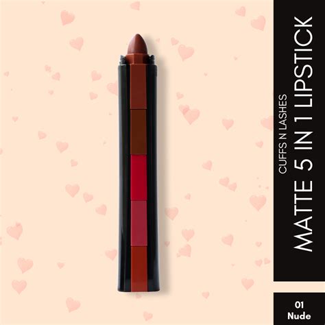 Cuffs N Lashes Penta 5in1 Matte Lipstick – CUFFS N LASHES