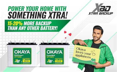 Okaya Inverter & Battery Combo (Smart Wave QSW 1500 Quasi Sine Wave ...