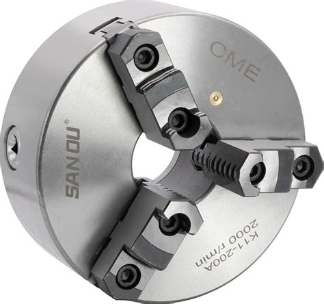 CME Tools 8" INCH 3-JAW SELF-Centering Lathe Chucks(Plain Back ...
