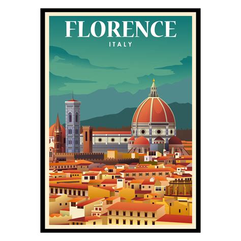 Florence Tuscany Italy Poster | Buy Posters & Art Prints at ...