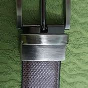 Buy CLUB SPUNKY Men's Reversible PU-Leather Crack Texture Belt for Men ...