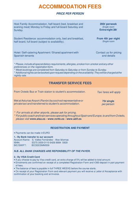 Spanish Adult Courses Fees - Alce Idiomas Asturias Spanish Language College