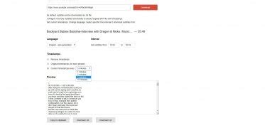 Online YouTube Subtitles Downloader (Español) - Gratis