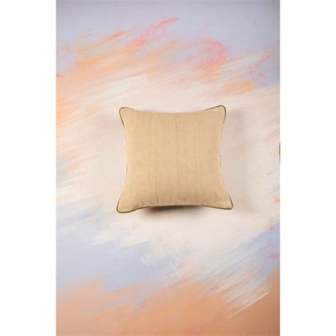 Buy Freedom Tree Herringbone Herringbone Cotton Natural Cushion Cover ...