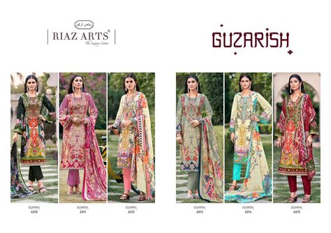 Guzarish Riaz Art Lawn Karachi Salwar Suits Exporter Ahmedabad – Kavya ...