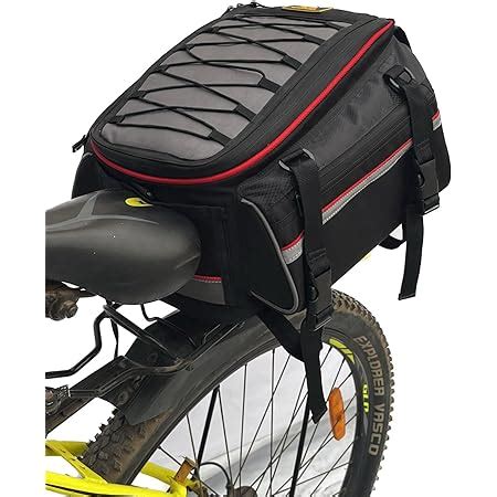 GR GOLDEN RIDERS | Victor | Bicycle Rear Pannier Bag Multi-Function ...