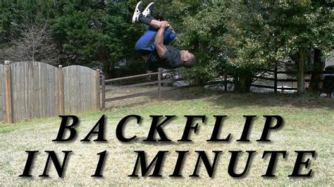 Image result for How to Backflip 1 Min Tutorial