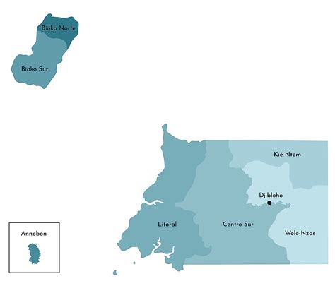 Mapas de Guinea Ecuatorial - Atlas del Mundo