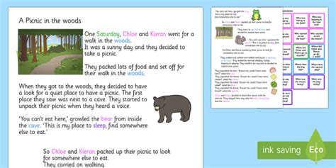 Question And Word Listening Story