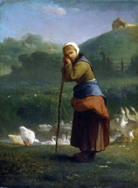 Jean-François Millet at the National Museum of Wales | Tutt'Art ...