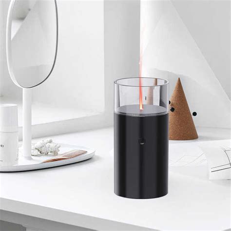 HIVAGI® Ultrasonic Fire Flame Humidifier: Aromatherapy Bliss with Real