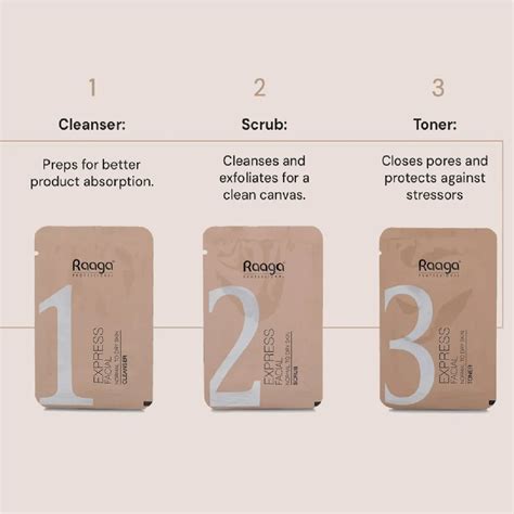 Raaga Professional Express Facial Kit for Glowing Skin | Buy Now ...