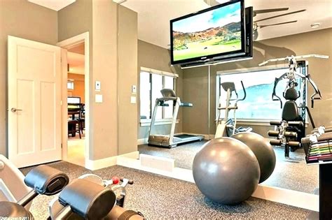home gym ideas small space decorating for bathrooms | Gym room at home ...