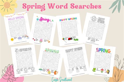 Image result for Spring Word Search Pages Printable
