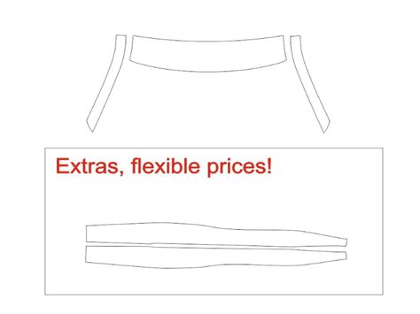 Purchase the patterns for body and interior protection of Chevrolet