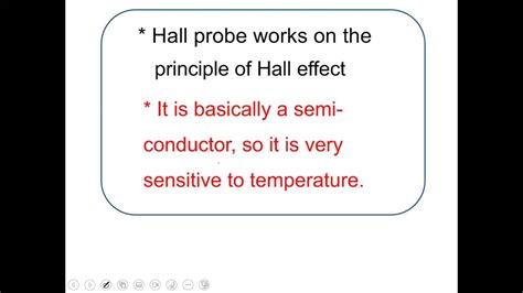 Hall Probe Explained a Level 的图像结果