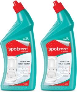 Spotzero by Milton Disinfectant Toilet Cleaner Set of 2, 1 Litre Each ...