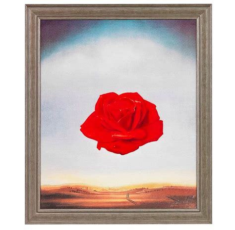 "The Meditative Rose" (1958) by Salvador Dalí