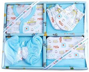 LITTLE HUB 6 Pc's New Born Baby Gift Set - | Buy Baby Care Combo in ...