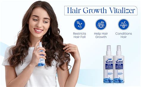 Buy VCare Hair Growth Vitalizer for Men & Women, Oil-Free Hair Serum ...