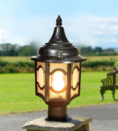 Lyse Décor Metal Decorative Outdoor Gate Light, Gate Lamps. Boundary ...