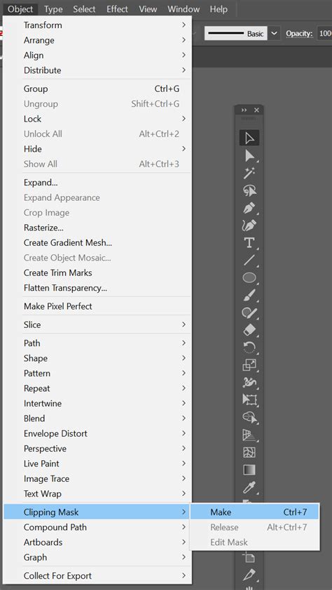 Illustrator Clipping Mask Tutorial 的图像结果