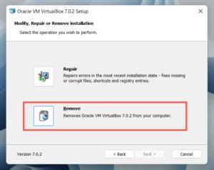 How to Uninstall VirtualBox Windows 1.0 Update 的图像结果