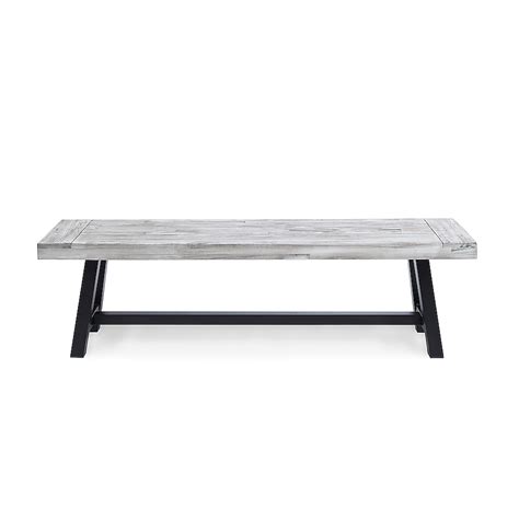 Best Selling Home Decor Carlisle 63-in W x 17.5-in H Light Grey Iron ...