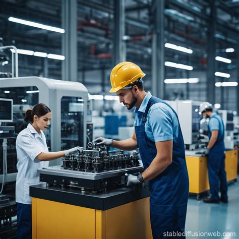 Equipment Engineer in High-Tech Factory | Stable Diffusion Online