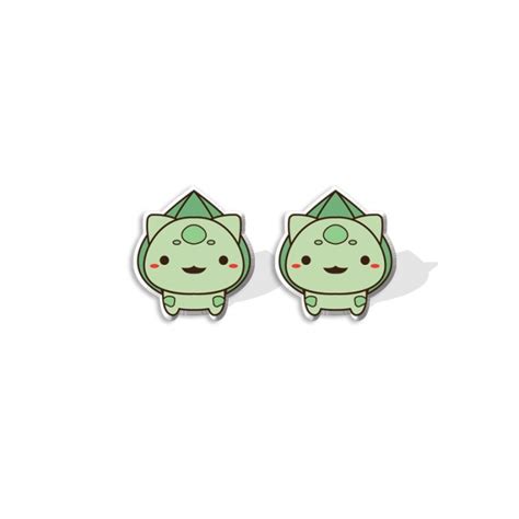 Pokemon Earings - Bulbasaur