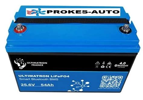 Lithium Battery Ultimatron LiFePO4 12V 54 Ah UBL-12-54, 51% OFF