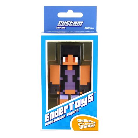 Buy EnderToys Purple Girl Action Figure Toy,4 Inch Custom Series ...