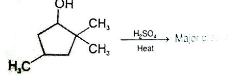 The major product formed in the following reactions is