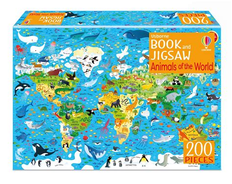 Usborne Book and Jigsaw Animals of the World – Bombay Kids Company