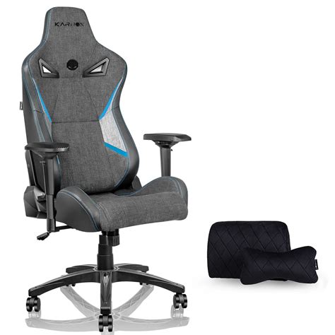 Buy KARNOX Legend Fabric Dark Grey - Breathable Soft Cloth Gaming Chair ...