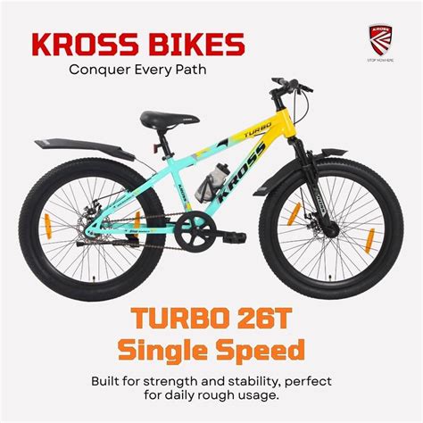 Kross Turbo-26T-Green 26 T (inch) Mountain Cycle Price in India - Buy ...