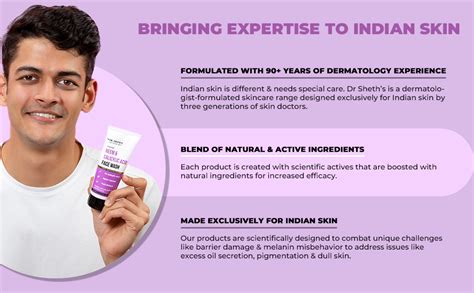 Dr. Sheth's Neem & Salicylic Acid Face Wash | Anti-Acne & Oil Control ...