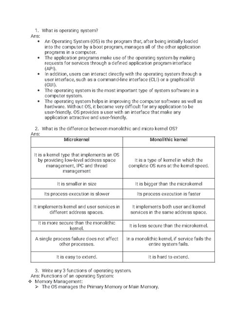 OS QNA - Essential Operating System Q&A for Insem Exam Preparation ...