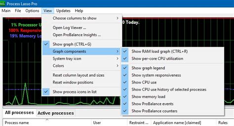 Image result for Process Lasso Taskbar