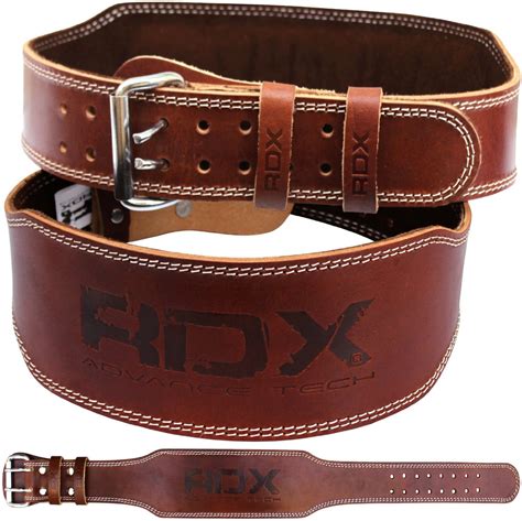 Weight Lifting Belt 4" Leather Padded - GearBag