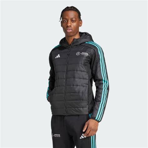 adidas Mercedes - AMG Petronas Formula One Team DNA Puffer Jacket ...