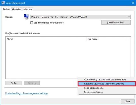 Restore Windows Color Defaults 的图像结果