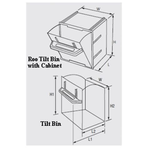 Alkon Roo Tilt Bin 1