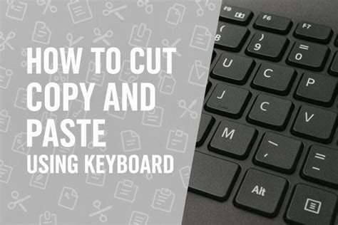 Image result for How to Cut and Paste Using PC